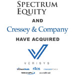 Berkery Noyes Advises Verisys’ Shareholders on the Company’s Growth Investment from Spectrum Equity and Cressey & Company