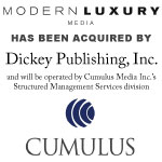 Modern Luxury Media to be Acquired by Dickey Publishing, Inc.