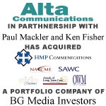 Berkery Noyes Represented BG Media Investors On The Sale Of HMP Communications To Alta Communications, Mackler And Fisher