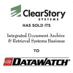 Berkery, Noyes & Co. advises ClearStory Systems on its divestiture of Document Solutions Business to Datawatch Corporation